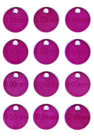 Pindestørrelse ID tags (3,5-12,0mm)