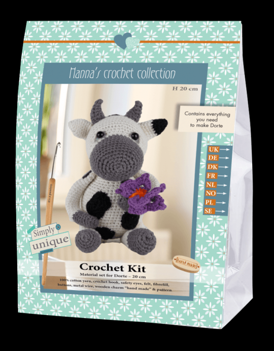 Hæklede figuerer - DIY sæt