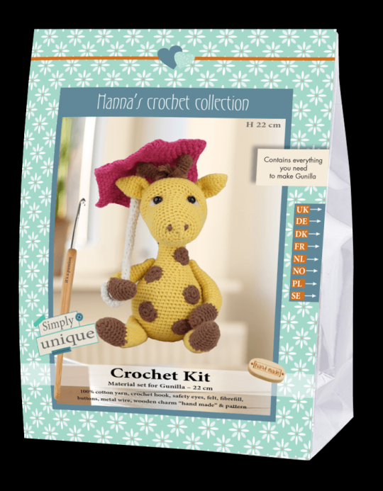 Hæklede figuerer - DIY sæt