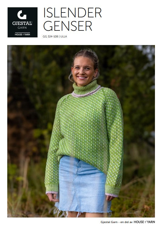Islender Genser - opskrift kit
